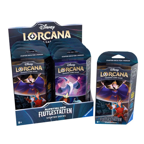 Disney Lorcana: Aufstieg der Flutgestalten - Starter Deck Display