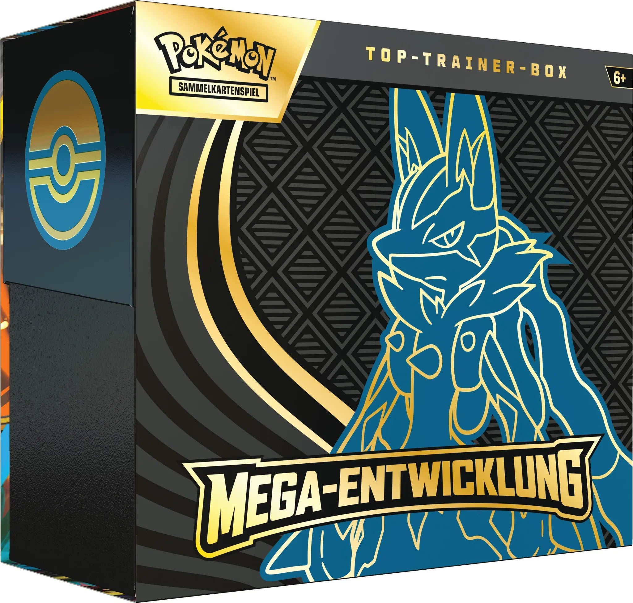Mega Entwicklung Top Trainer Box Lucario