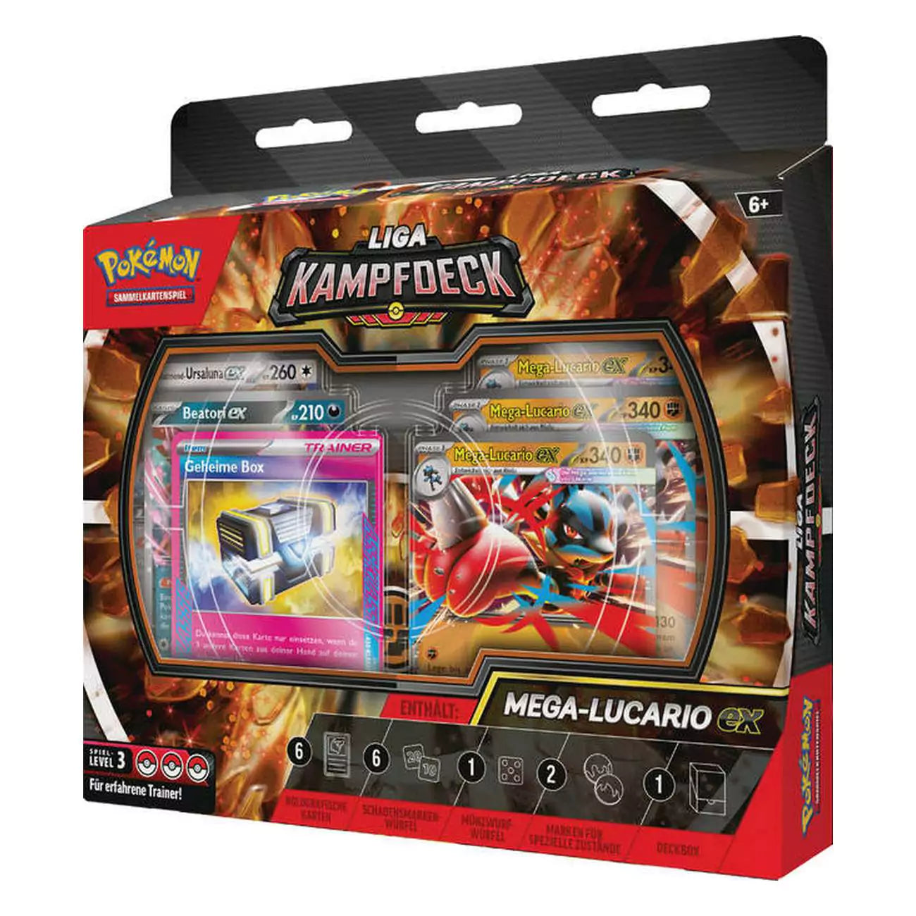 Pokémon Liga Kampfdeck Mega-Lucario ex