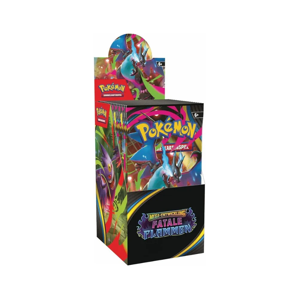 Pokémon-Fatale Flammen 18er Display Booster Display