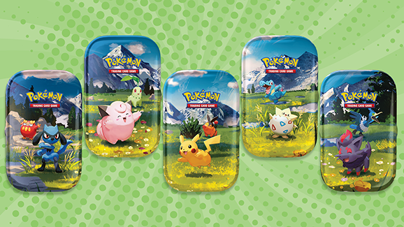 Pokémon Mini-Tin-Box Erhabene Helden zufällig