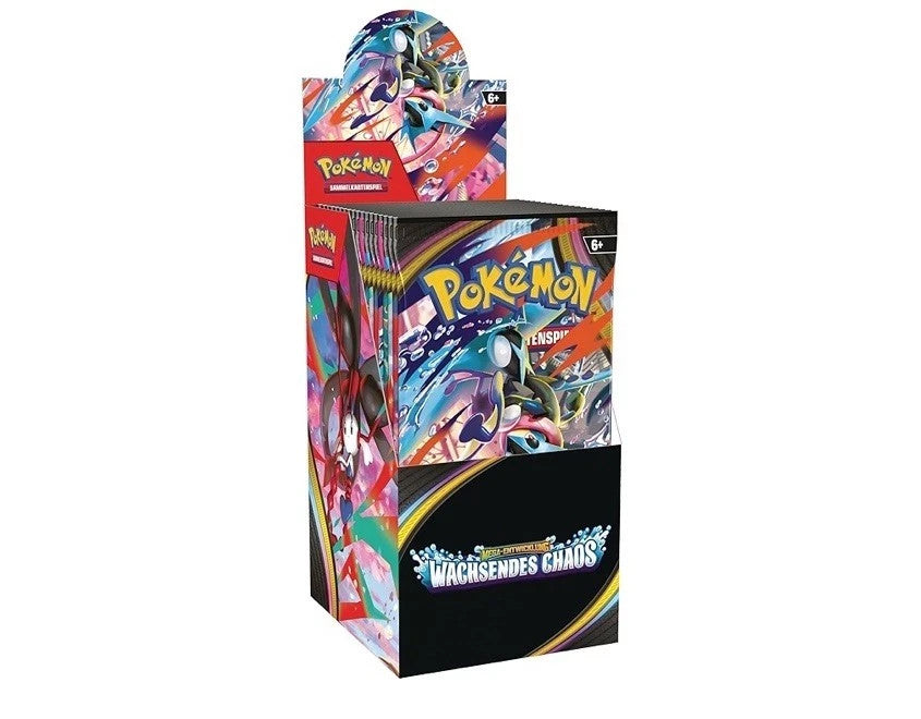 Pokémon-Wachsendes Chaos 18er Display Booster Display